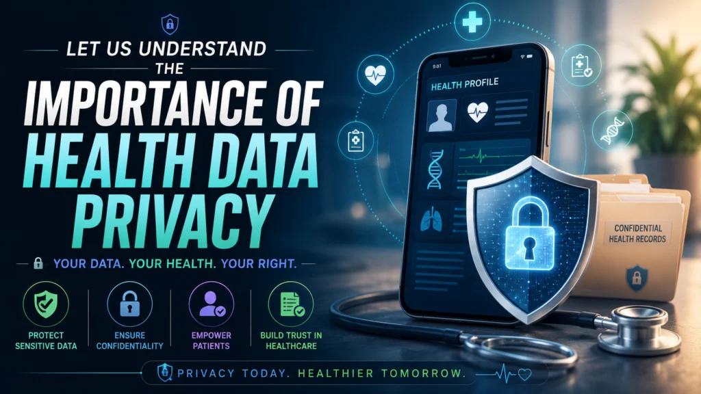 Let us understand the importance of health data privacy