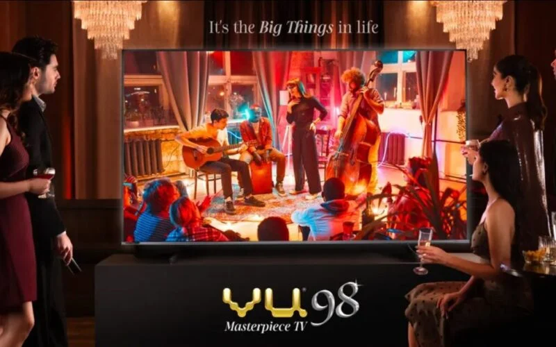 VU’s latest Smart TV Boasts a 98” 4K ULTRA HD QLED Panel and Costs a Whopping 6 Lakh, Worth the Price?
