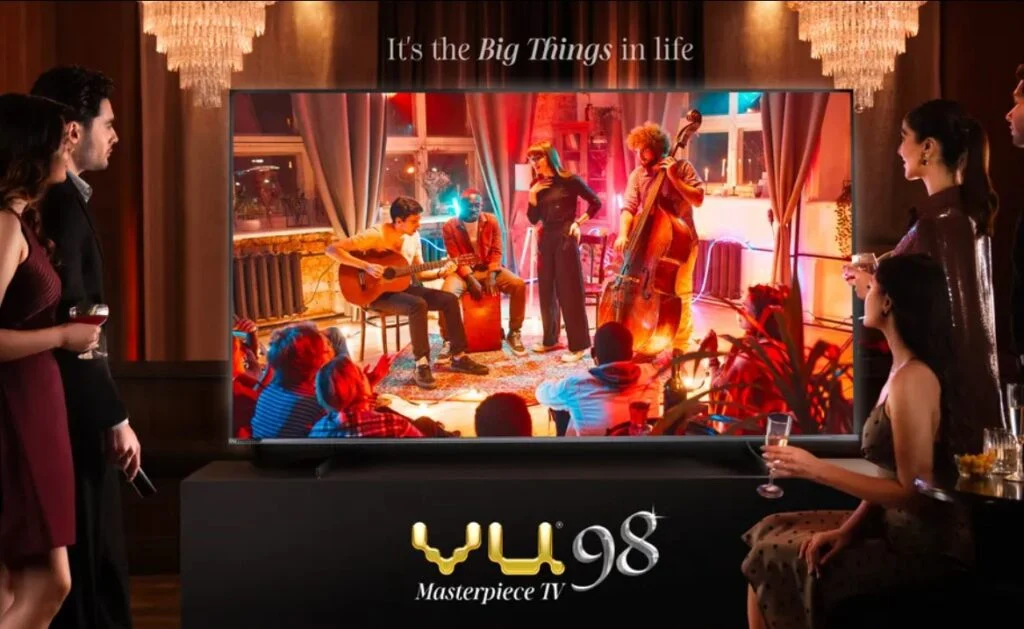 VU’s latest Smart TV Boasts a 98” 4K ULTRA HD QLED Panel and Costs a Whopping 6 Lakh, Worth the Price?