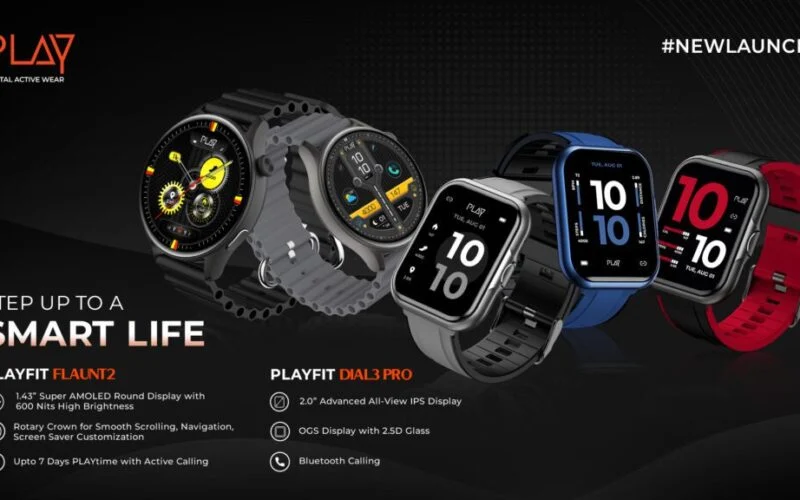 PLAY introduces new budget Smartwatches with 7-day battery life and 100 exercise modes