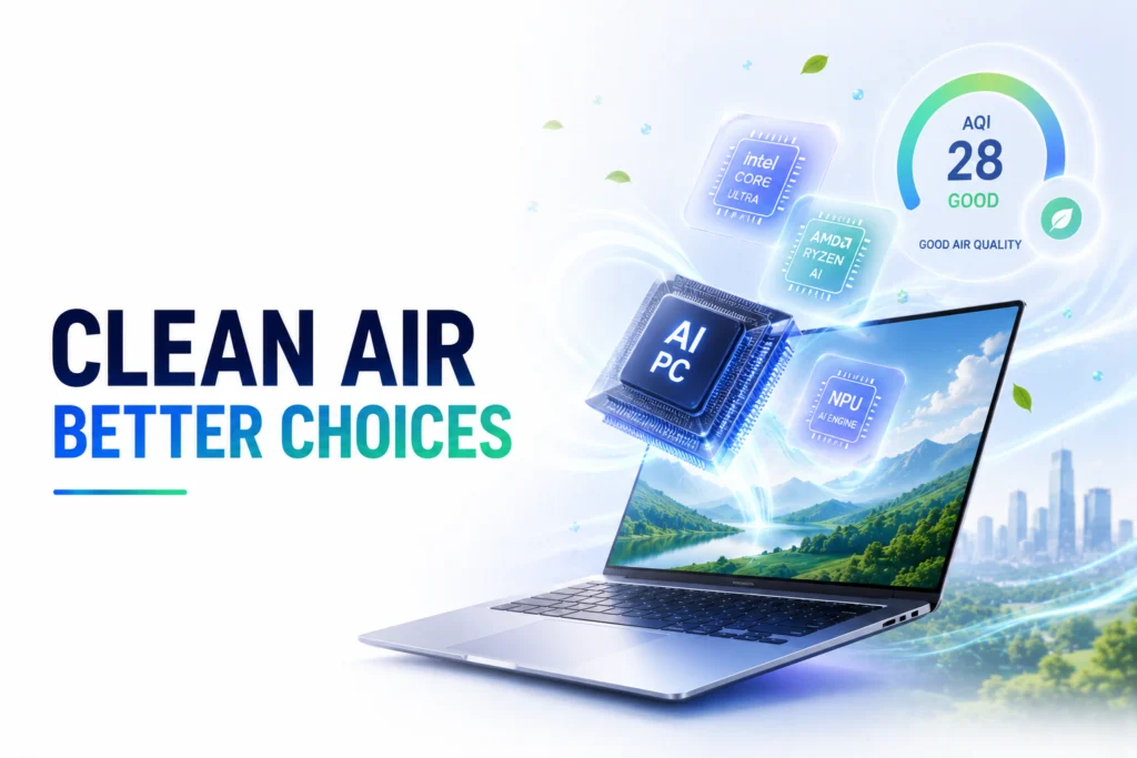 This AQI is favourable and expands the laptop silicon selection
