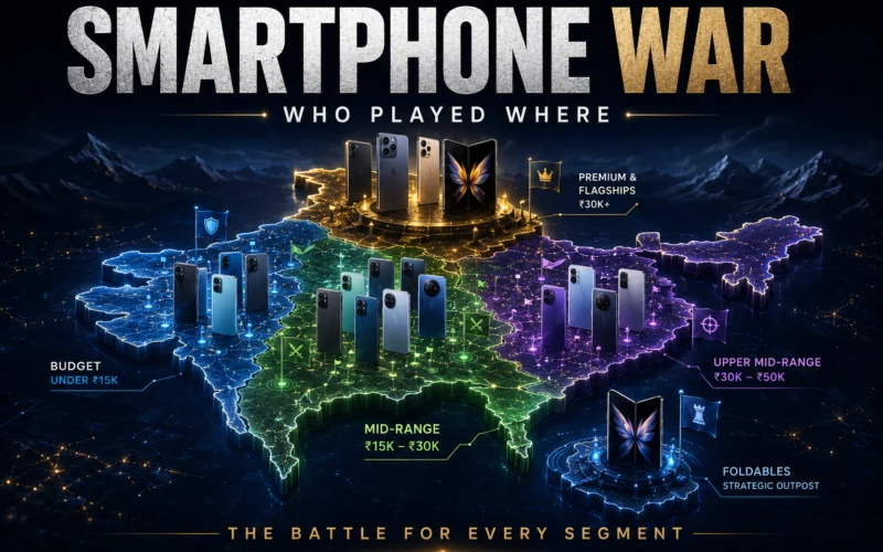 Mapping India’s 2024 Smartphone War: Who Played Where