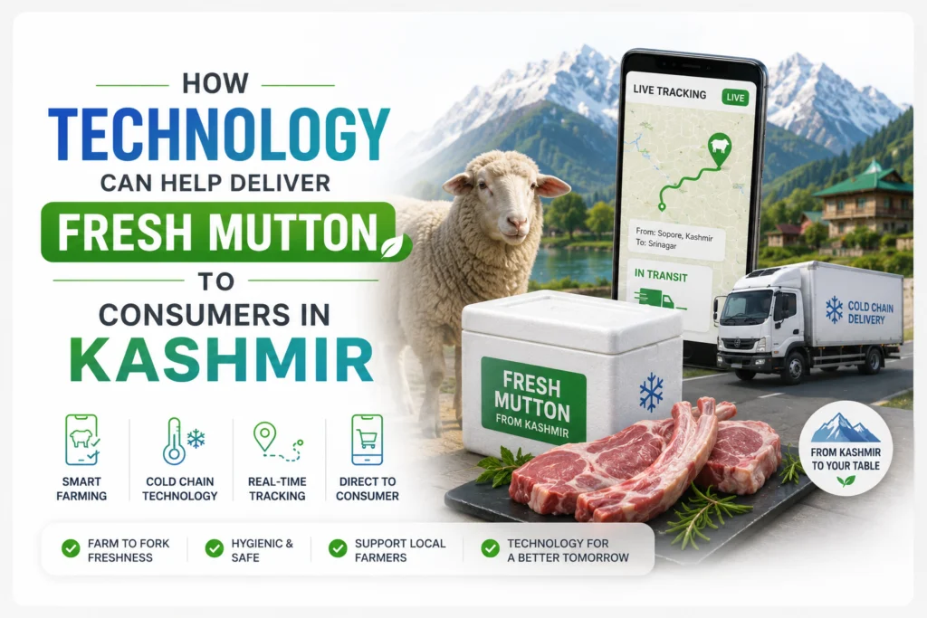 How technology can help deliver fresh mutton to consumers in Kashmir?