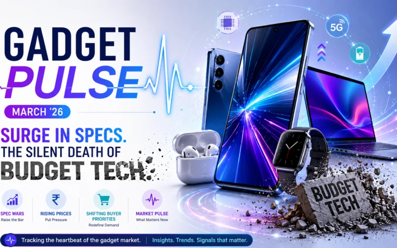 Gadget Pulse March ‘26: Surge, Specs, and the Silent Death of Budget Tech 