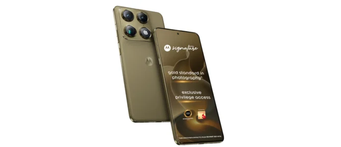 Motorola Signs Bold in Flagship 