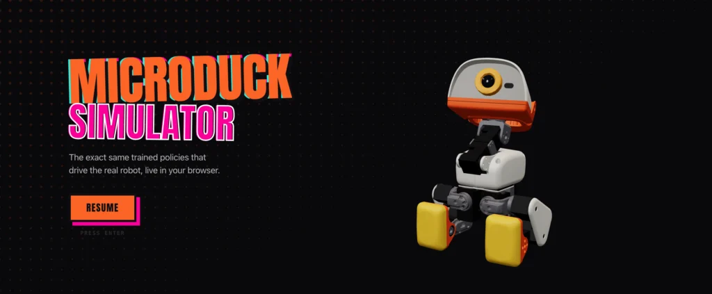Micorduck Robot