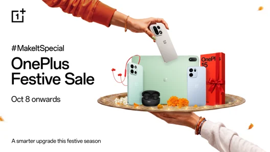 OnePlus Announces Exclusive Offers across Smartphones, Tablets and Audio portfolio during the OnePlus Festive Sale