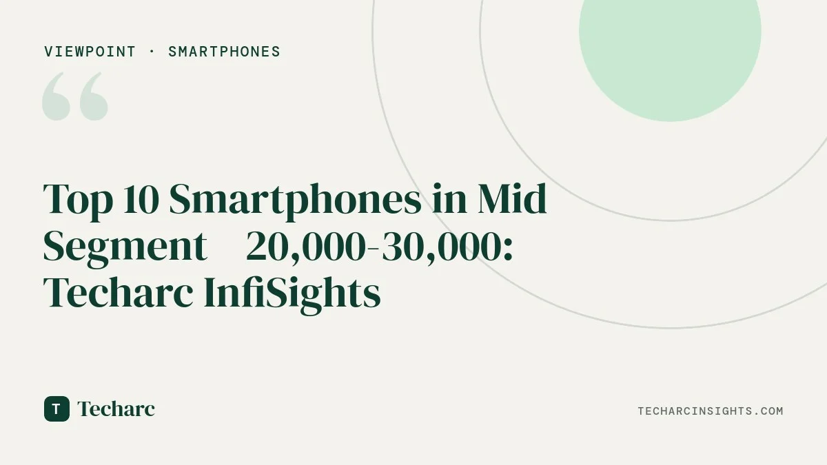 Top 10 Smartphones in Mid Segment ₹20,000-30,000: Techarc InfiSights 
