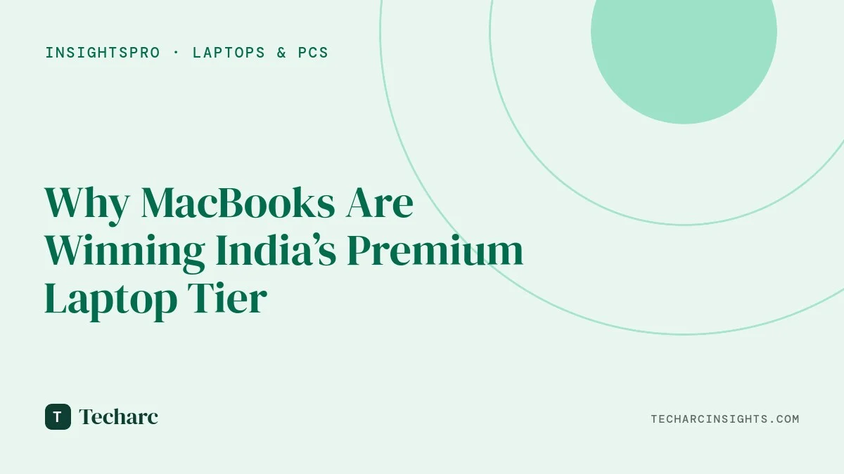 Why MacBooks Are Winning India’s Premium Laptop Tier