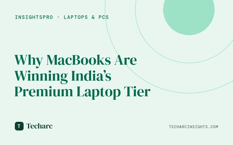 Why MacBooks Are Winning India’s Premium Laptop Tier