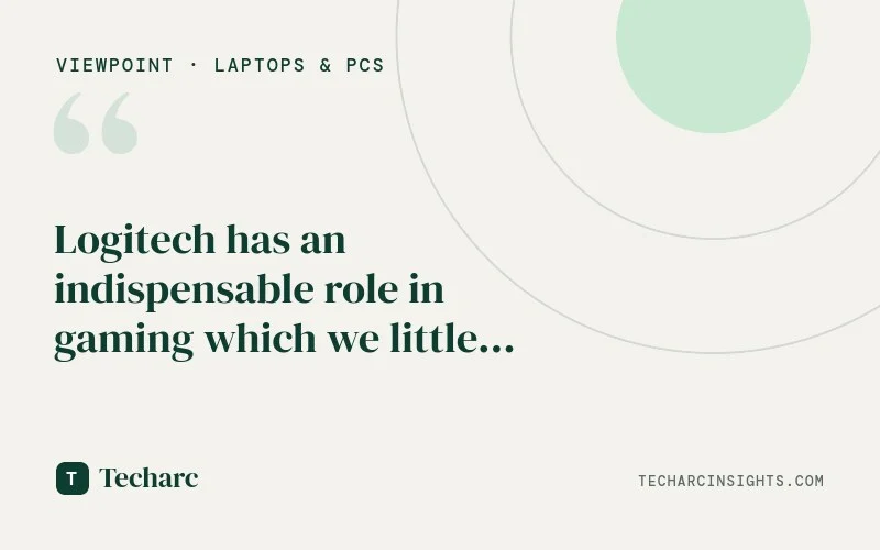 Logitech has an indispensable role in gaming which we little recognise