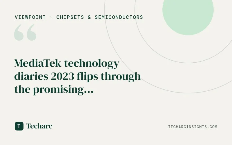 MediaTek technology diaries 2023 flips through the promising technologies ushering into Viksit Bharat