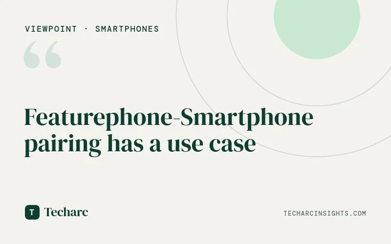 Featurephone-Smartphone pairing has a use case