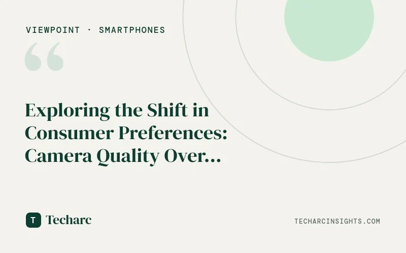 Exploring the Shift in Consumer Preferences: Camera Quality Over Lens Brand in Smartphone Photography