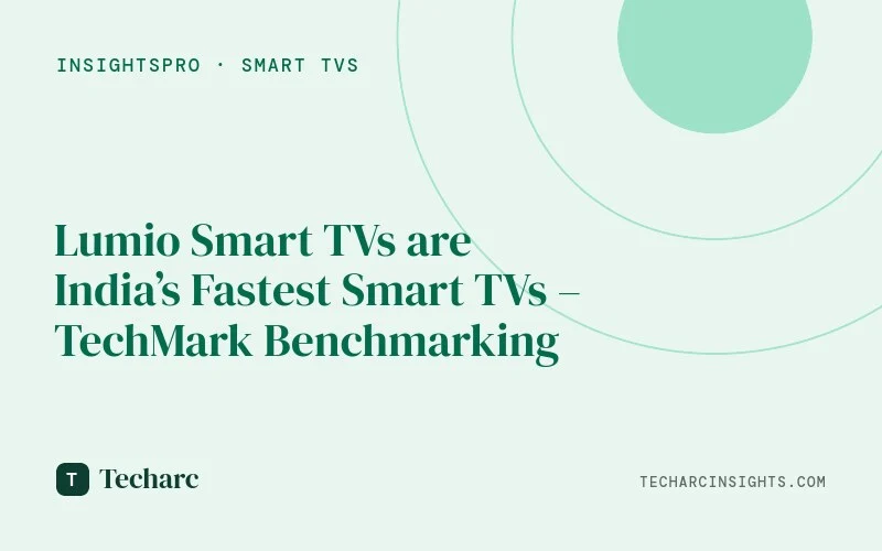 Lumio Smart TVs are India’s Fastest Smart TVs – TechMark Benchmarking
