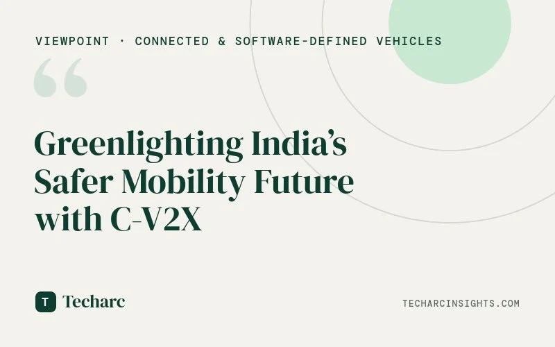 Greenlighting India’s Safer Mobility Future with C-V2X