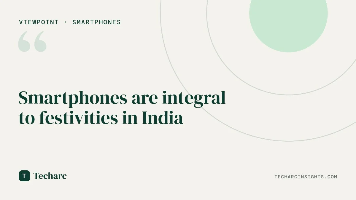 Smartphones are integral to festivities in India
