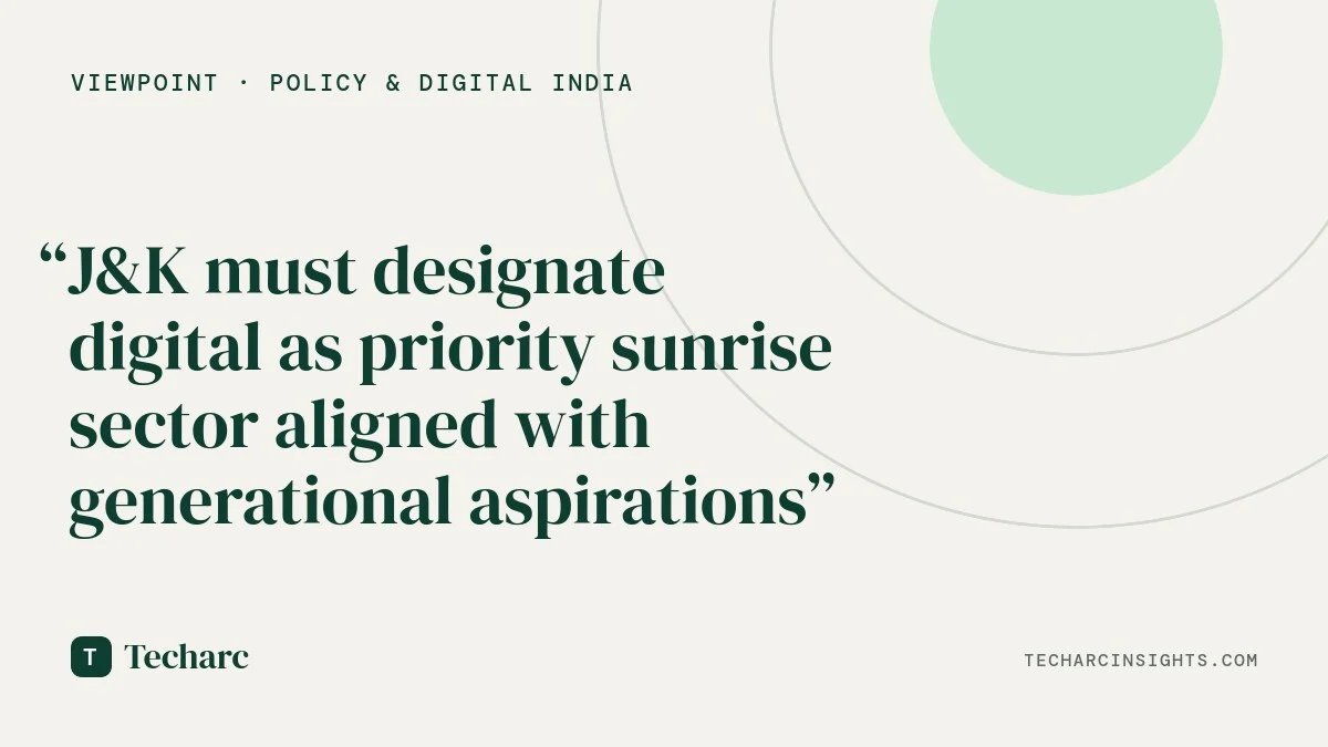 What could the Omar Abdullah government have done for the digital sector of J&K?