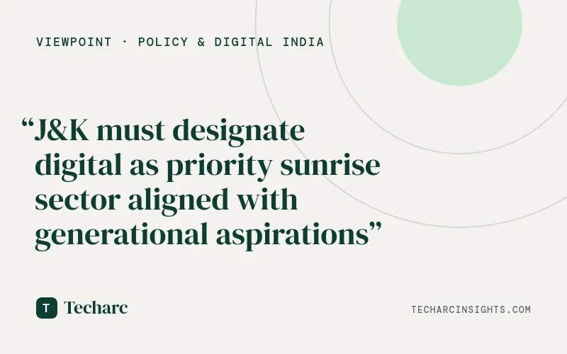 What could the Omar Abdullah government have done for the digital sector of J&K?